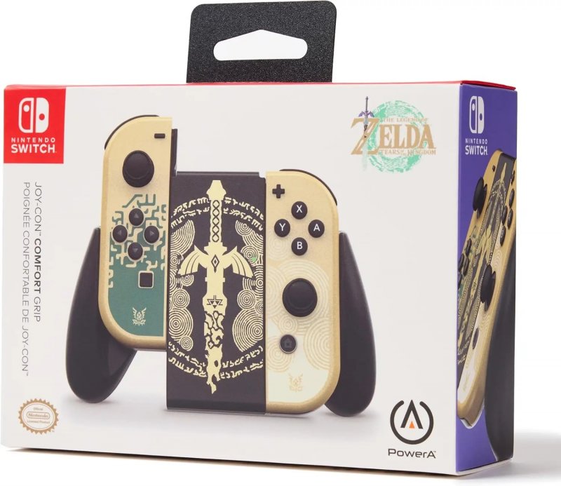 Impugnatura Joy-Con per Nintendo Switch con Master Sword