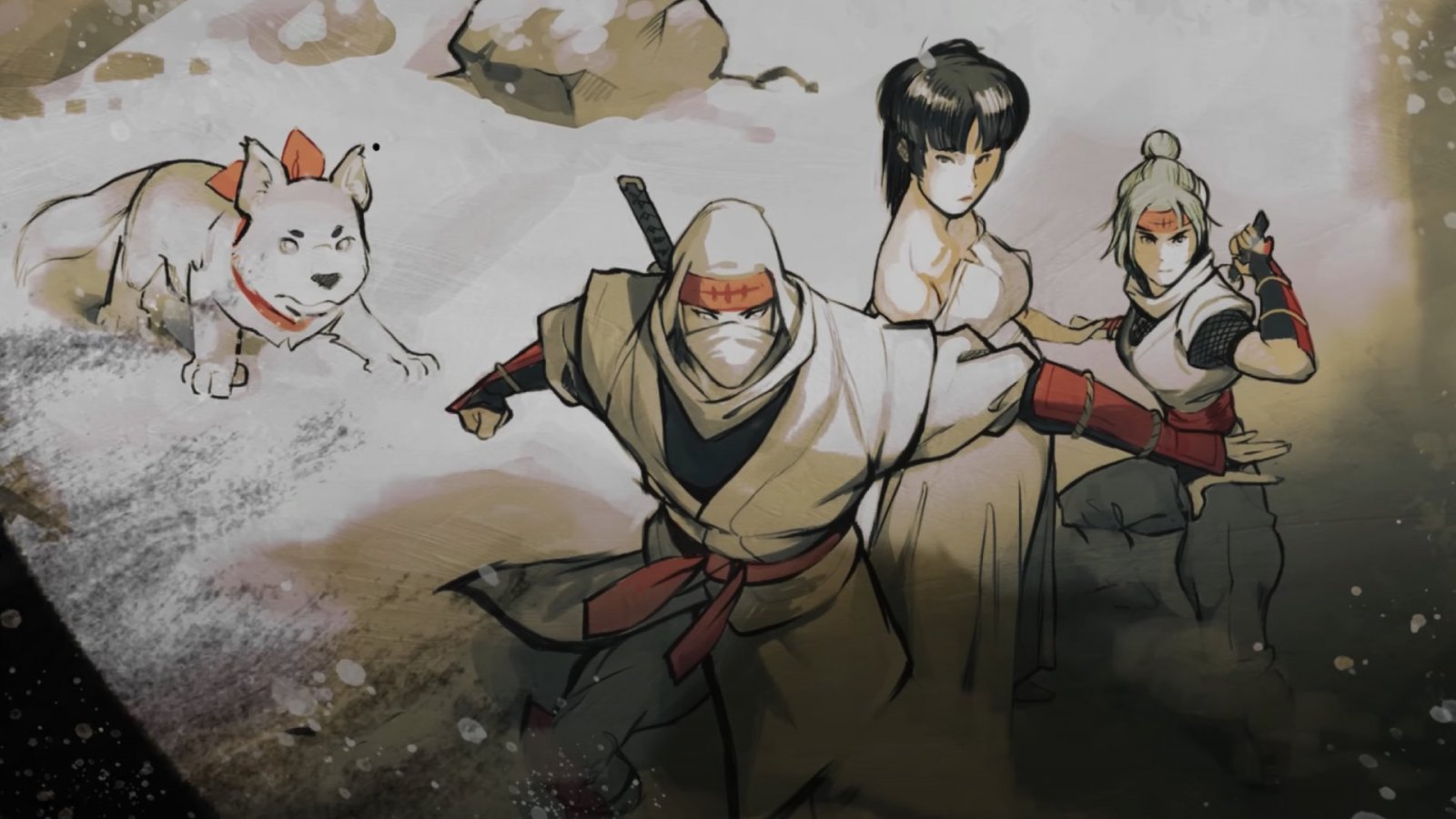 Alcuni dei personaggi di Shinobi: Art of Vengeance