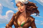 Rogue in costume da bagno nel cosplay di missbrisolo si prepara all'estate a tema X-Men - Notizia