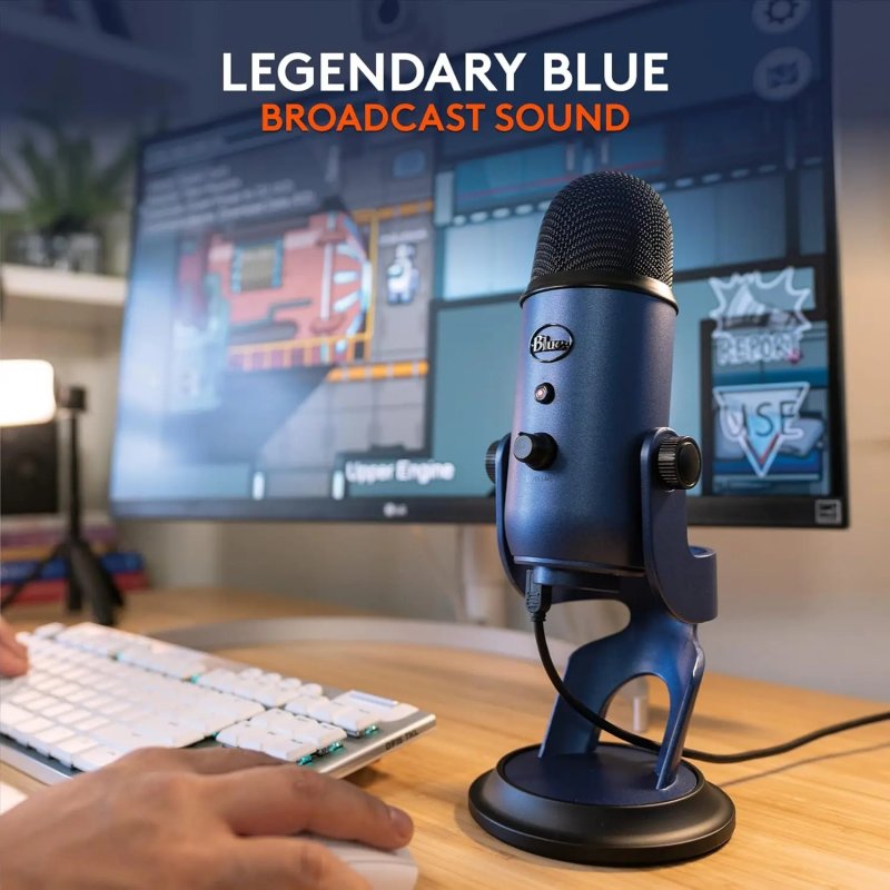 Il microfono Blue Yeti Il microfono Blue Yeti