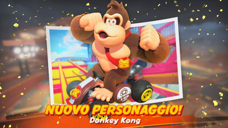 Donkey Kong è uno dei personaggi sbloccabili completando i Trofei