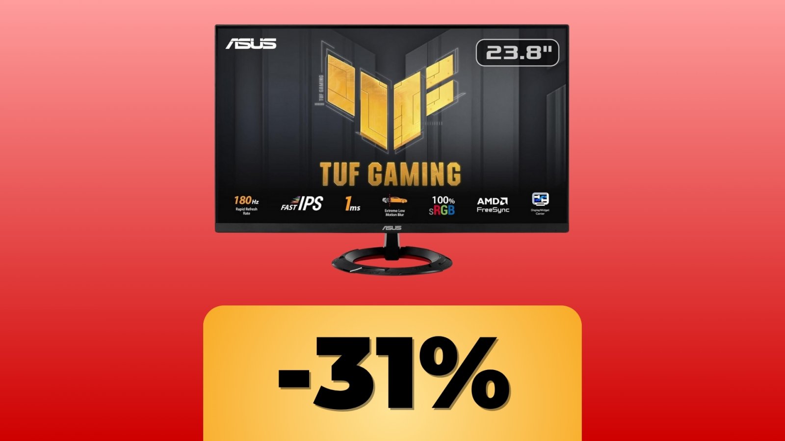 Il monitor e lo sconto Amazon