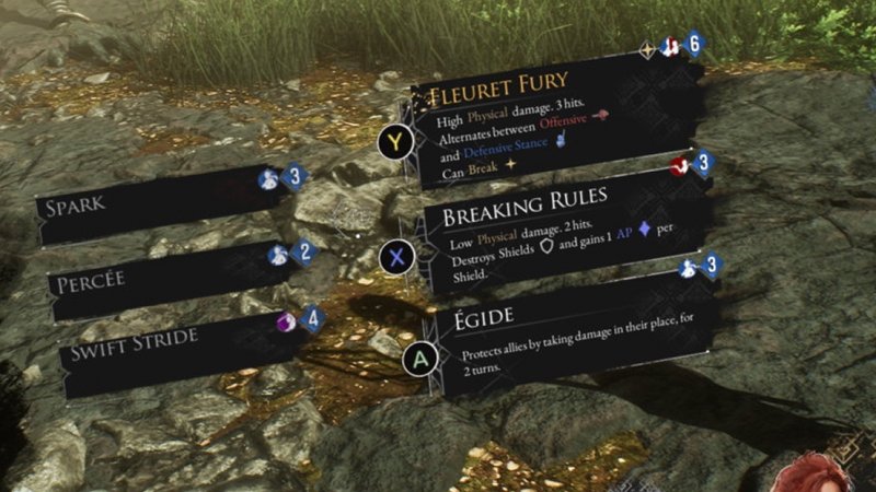 A volte le informazioni sono espresse in modo poco chiaro, come l'attivazione di effetti legati alle macchie di Lune o alle pose di Maelle. Vengono dati aiuti tramite effetti visivi non così tanto intuitivi o con del testo che cambia il suo colore a volte sì e a volte no