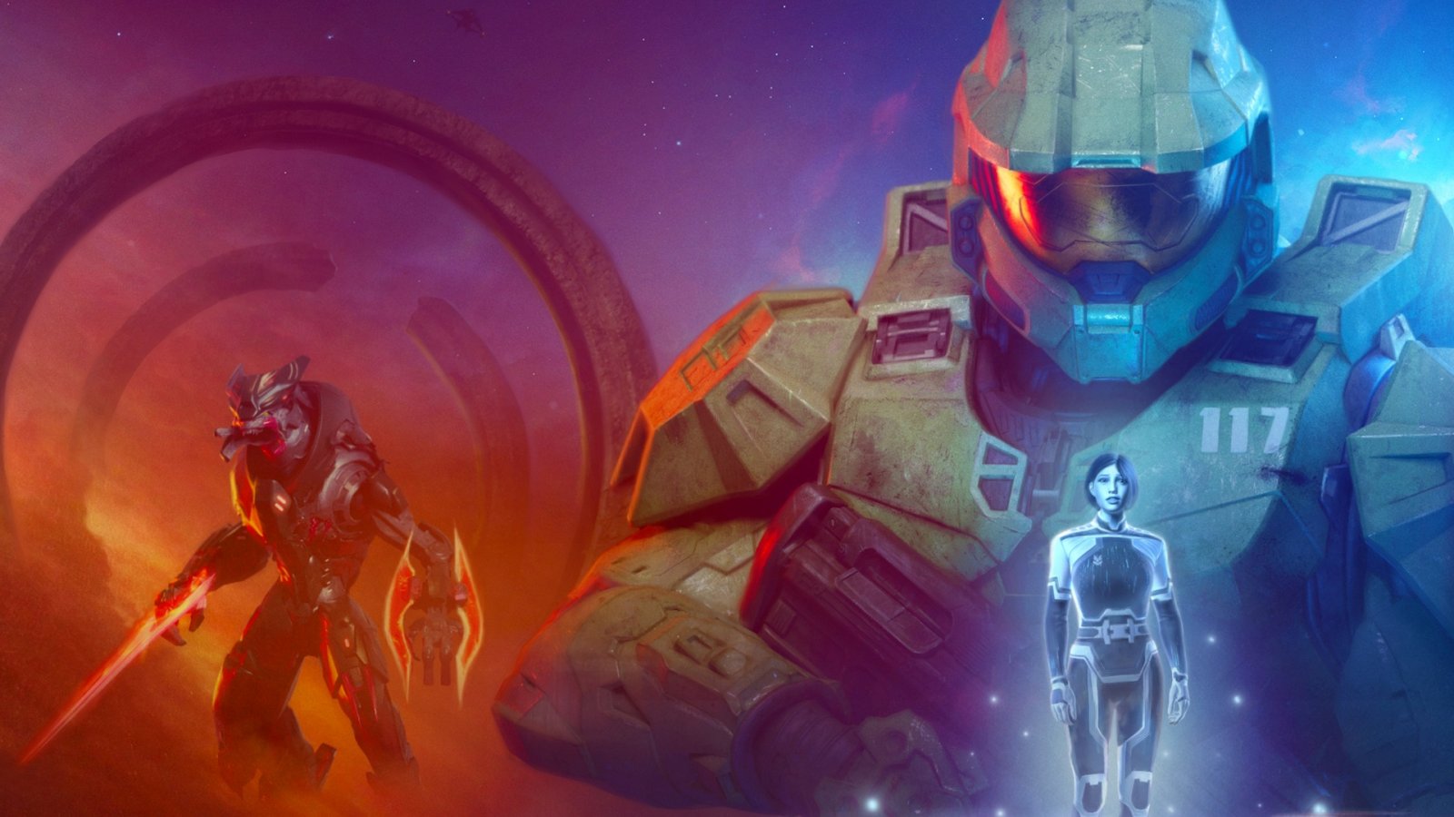 L'artwork di copertina di Halo: Edge of Dawn