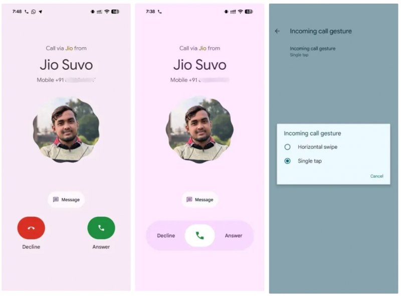 Le nuove opzioni di Google Telefono Le nuove opzioni di Google Telefono
