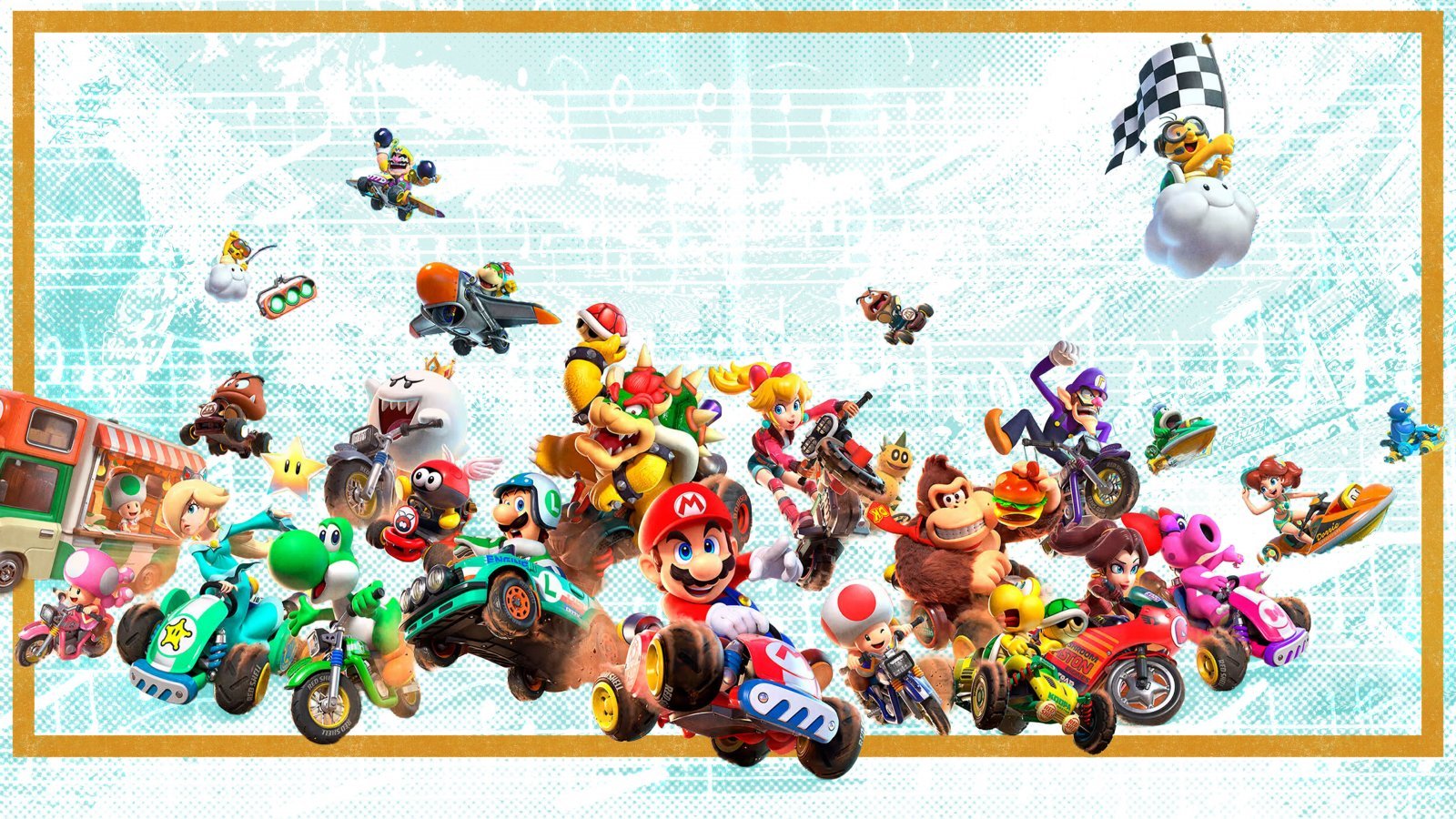 I piloti di Mario Kart World