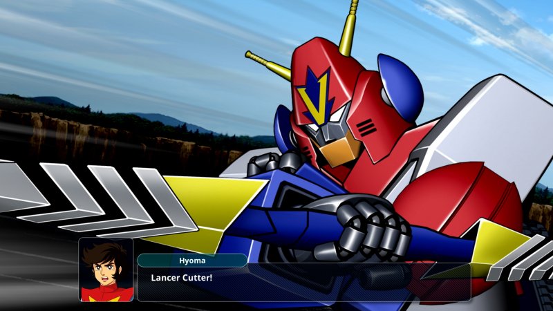 Combattler V si prepara all'attacco in Super Robot Wars Y Combattler V si prepara all'attacco in Super Robot Wars Y