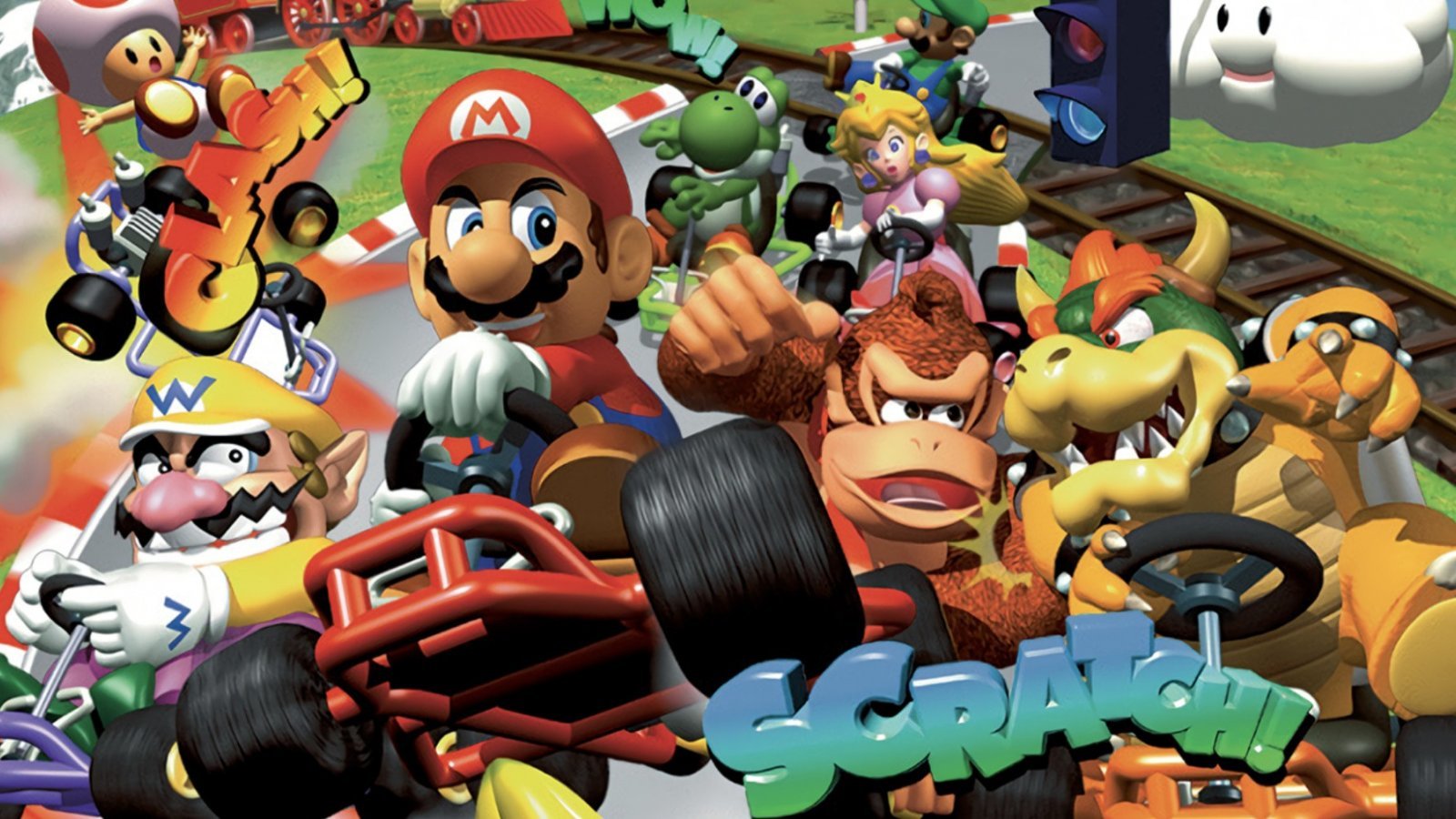 I personaggi di Mario Kart 64