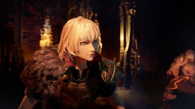 Uno dei personaggi di Bloodstained: The Scarlet Engagement