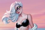 MJ e Black Cat nei cosplay di missbri e candylion in costume da bagno sono in stile Marvel Swimsuit Special - Notizia