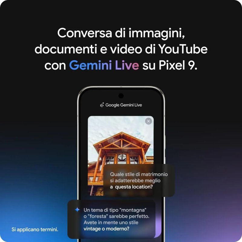 Google Pixel 9 e Gemini Live Google Pixel 9 e Gemini Live