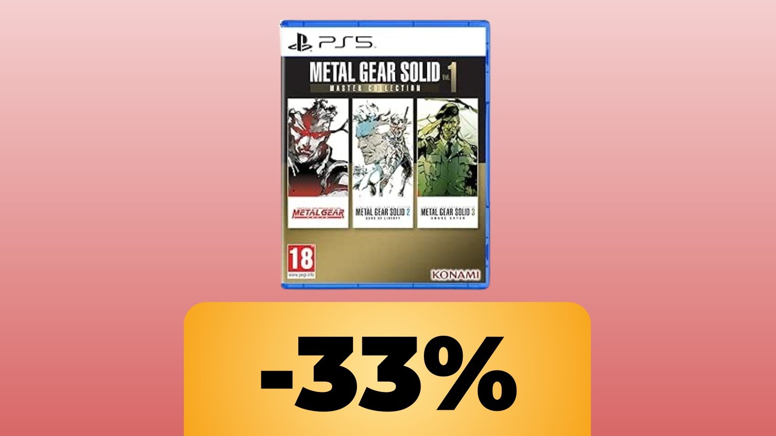 Metal Gear Solid Master Collection Vol. 1 in offerta