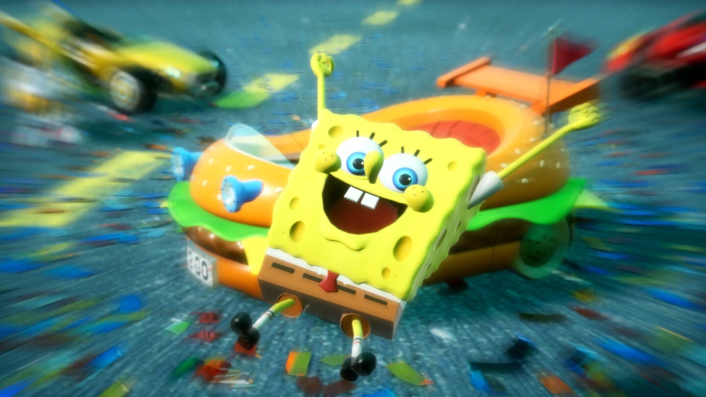 SpongeBob in Sonic Racing: CrossWorlds