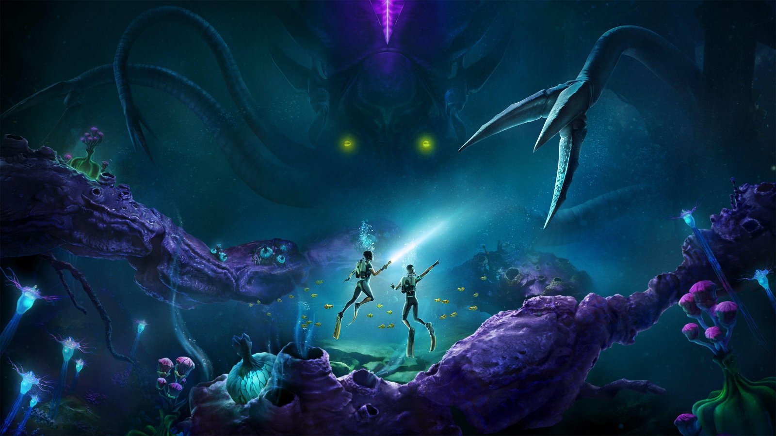 Subnautica 2: una key art
