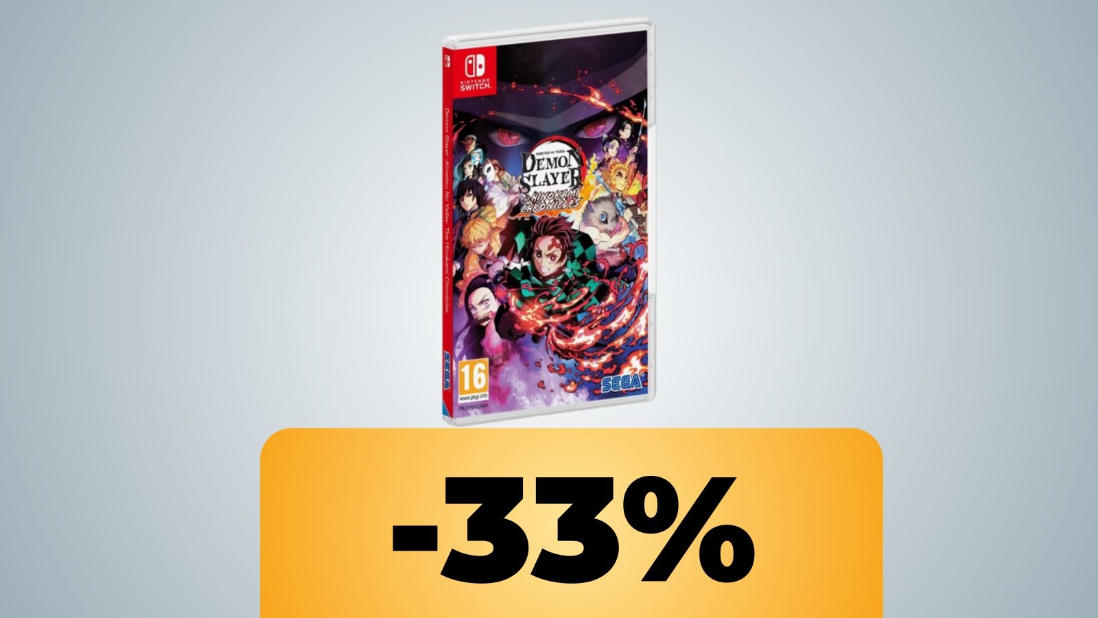 Demon Slayer: Kimetsu No Yaiba - The Hinokama Chronicles in offerta