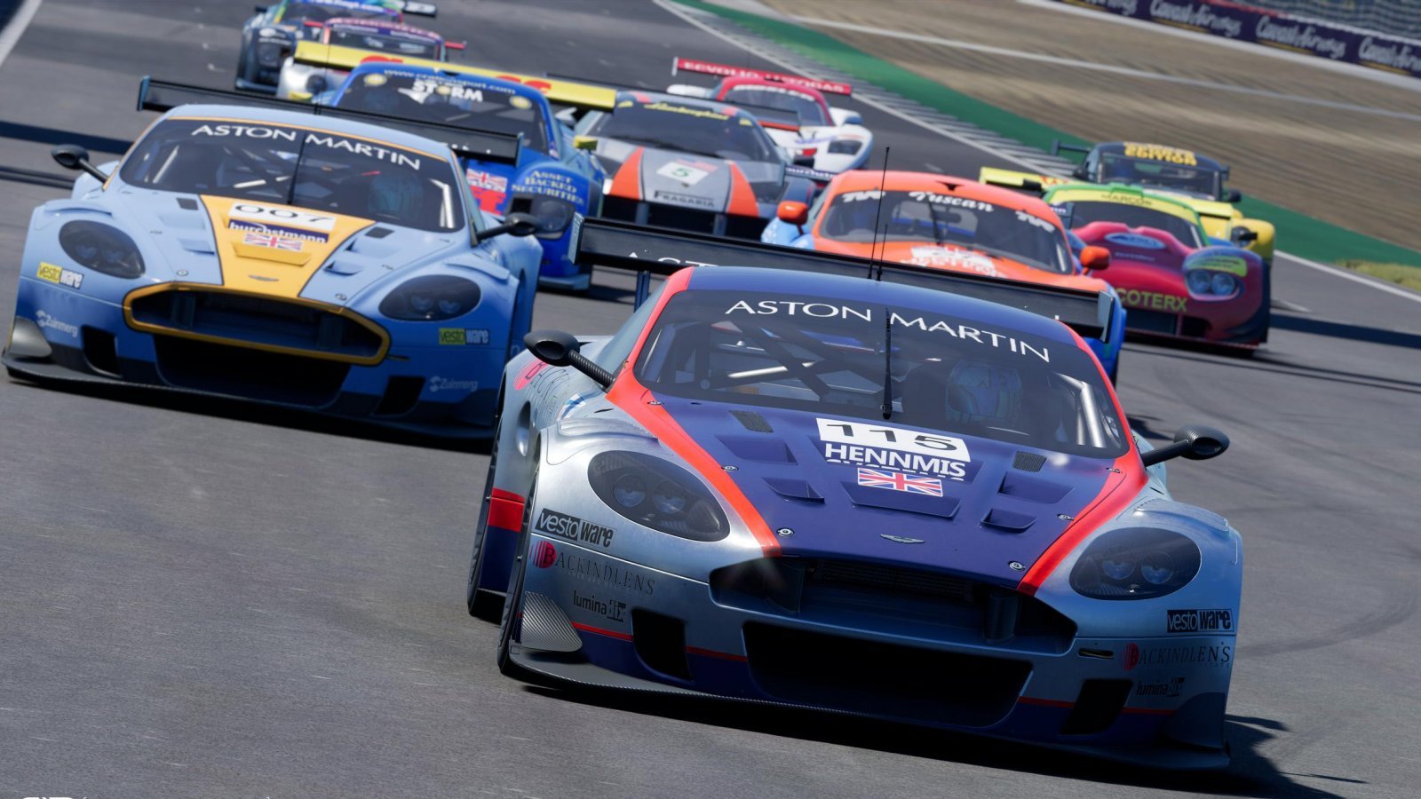 Una gara in Project Motor Racing