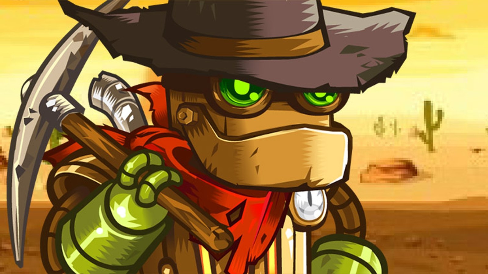 Il protagonista di SteamWorld Dig