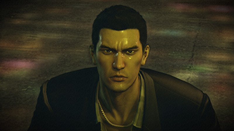 Kazuma in un momento di sconforto in Yakuza 0: Director's Cut Kazuma in un momento di sconforto in Yakuza 0: Director's Cut