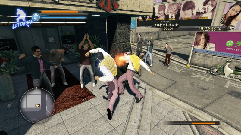 La resa degli scenari in diurna resta il punto debole di Yakuza 0: Director's Cut La resa degli scenari in diurna resta il punto debole di Yakuza 0: Director's Cut