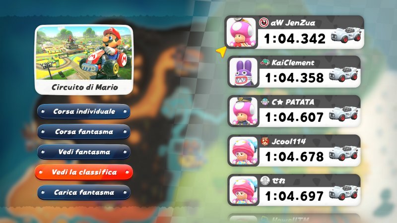 Grazie alle classifiche delle Prove a Tempo potete farvi un'idea delle migliori combinazioni per ogni pista Grazie alle classifiche delle Prove a Tempo potete farvi un'idea delle migliori combinazioni per ogni pista