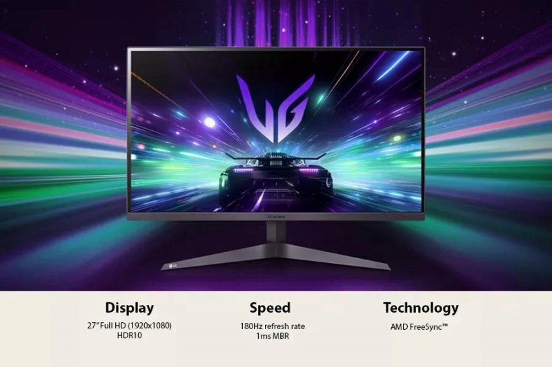 Il monitor LG UltraGear 27 pollici GS50F Il monitor LG UltraGear 27 pollici GS50F