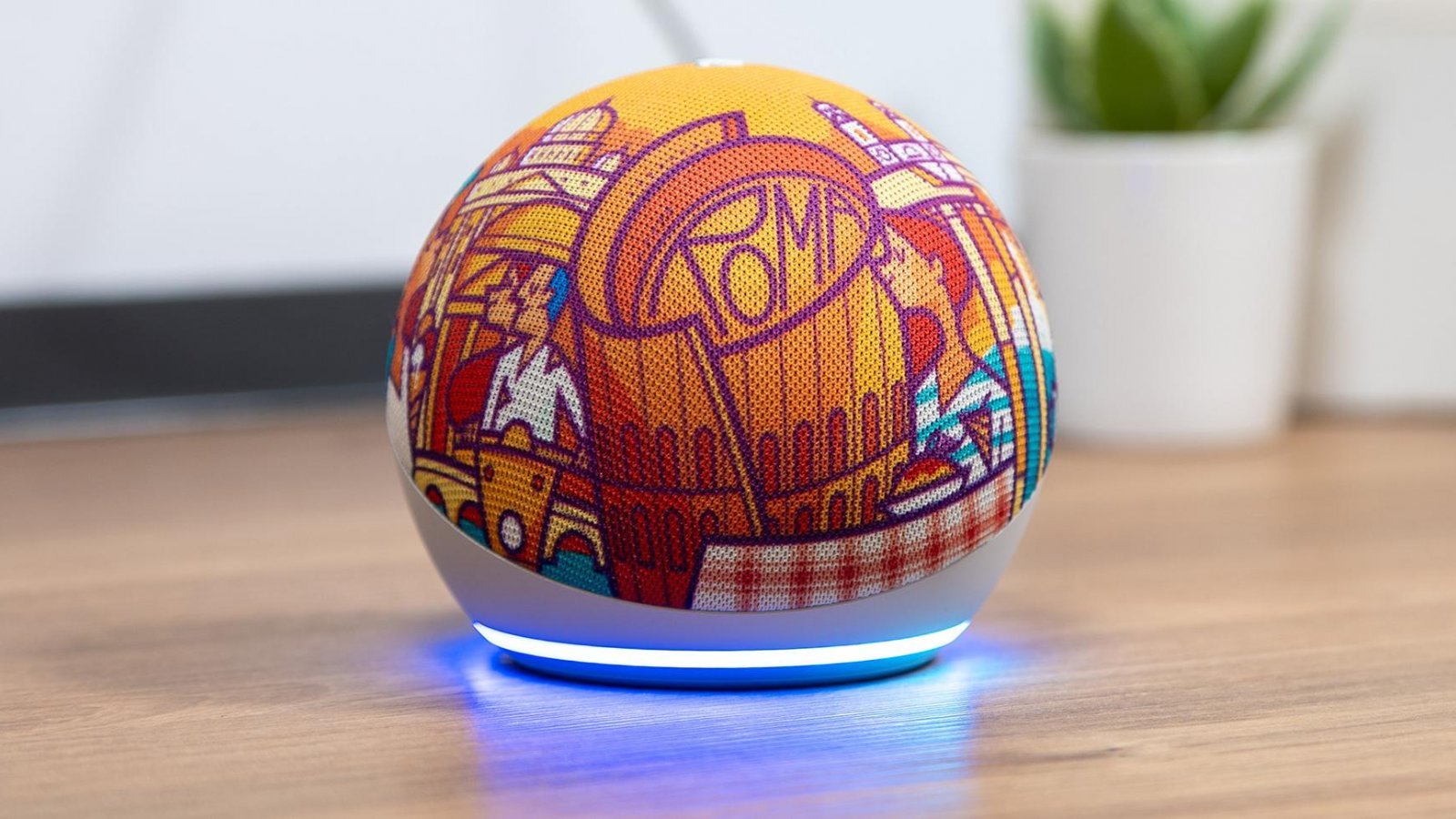 Amazon Echo Dot nell'edizione limitata Roma