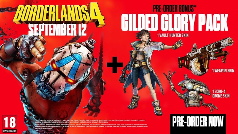 I contenuti del pacchetto di prenotazione di Borderlands 4 I contenuti del pacchetto di prenotazione di Borderlands 4