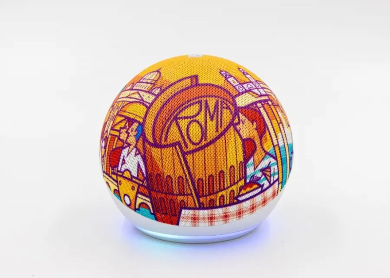 Amazon Echo Dot Edizione Roma