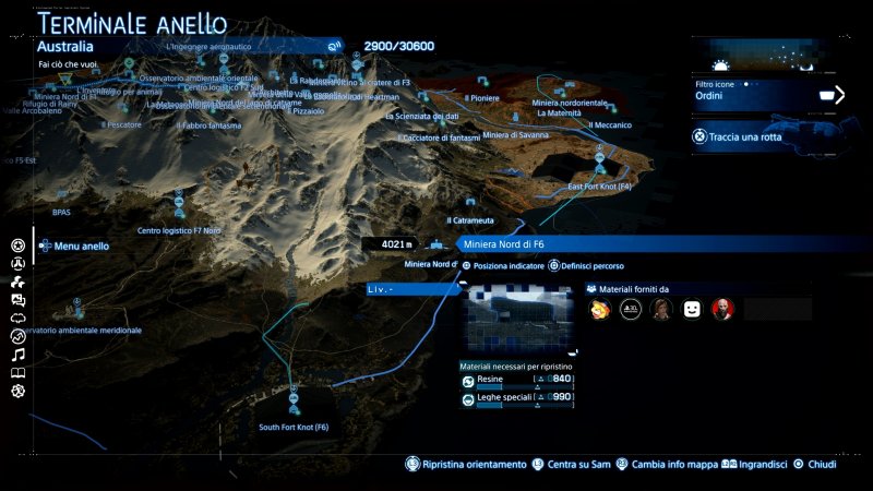 Miniera a Nord di F6