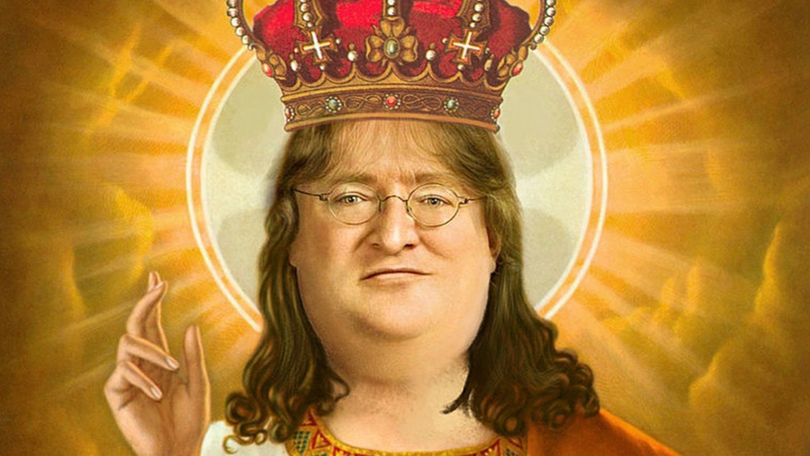Gabe Newell in versione santone