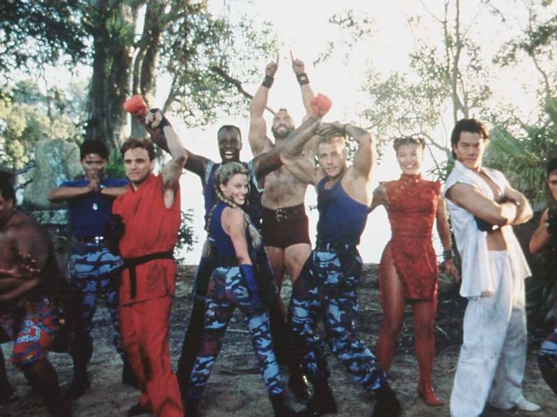 Il cast del vecchio film di Street Fighter degli anni 90