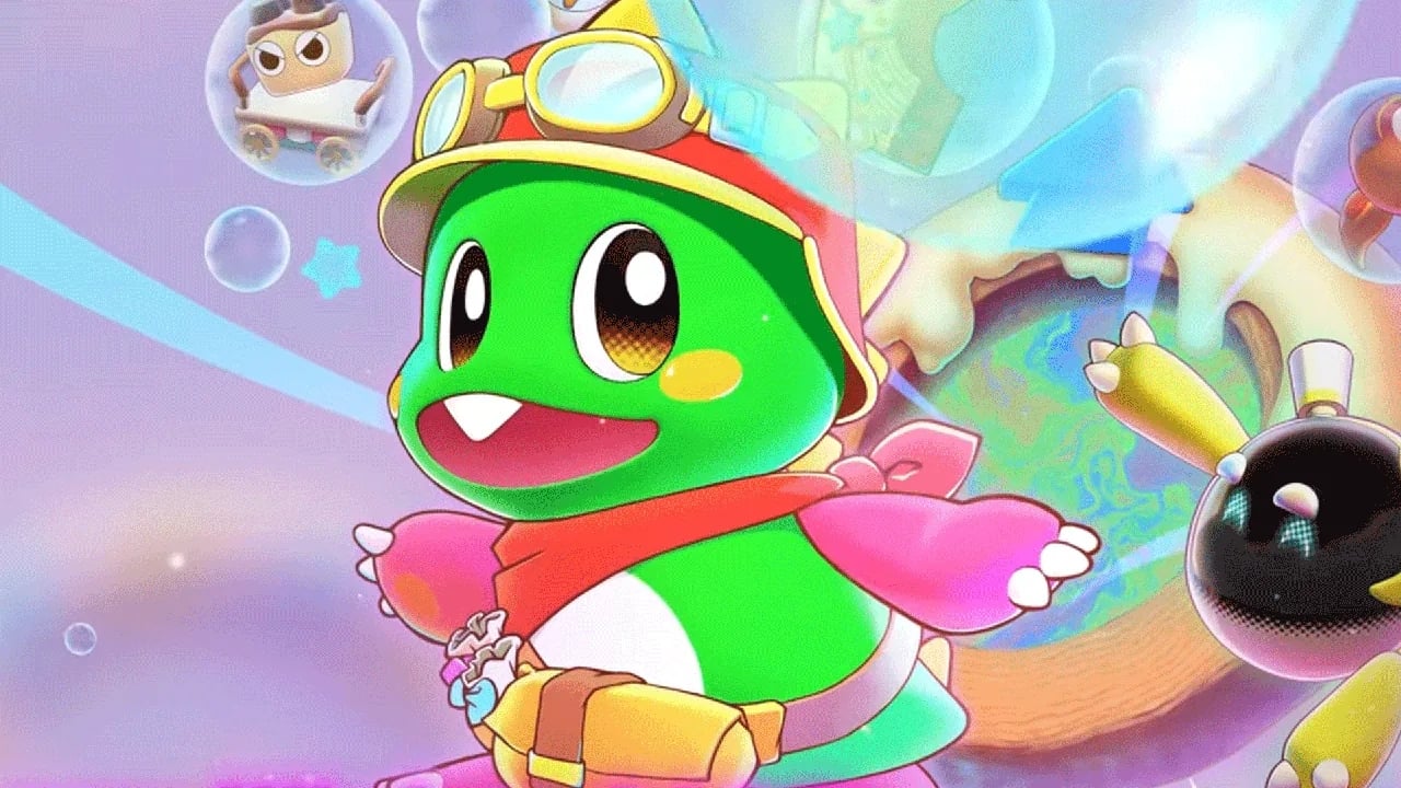 Il protagonista di Bubble Bobble: Sugar Dungeons
