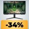Monitor da gaming Samsung da 27' con refresh rate da 240Hz e tempo di risposta di 1ms in maxi sconto
