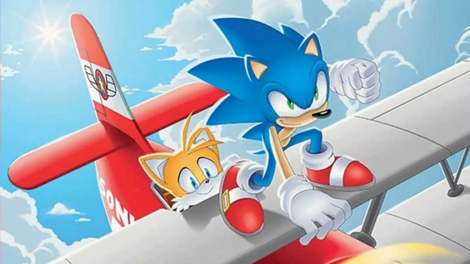 Un'illustrazione di Sonic in Magic