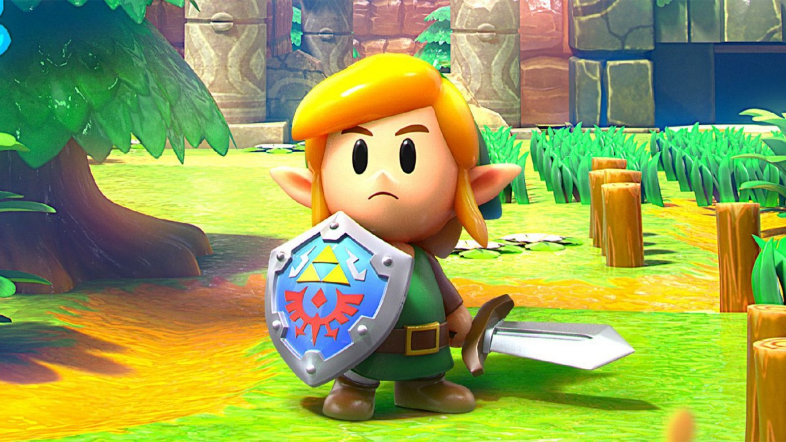Il protagonista di The Legend of Zelda: Link's Awakening