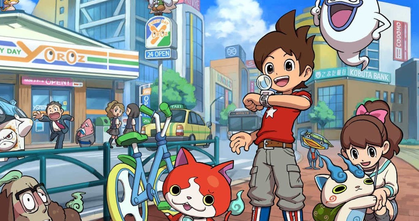 Un'illustrazione di Yokai Watch