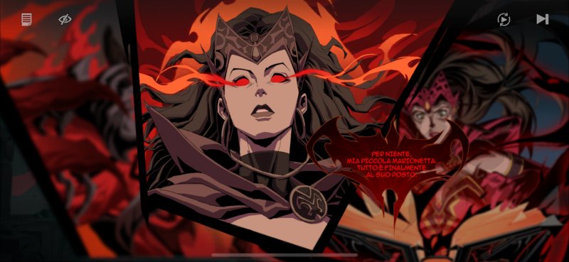 Una delle splendide tavole che raccontano la trama di Marvel Mystic Mayhem