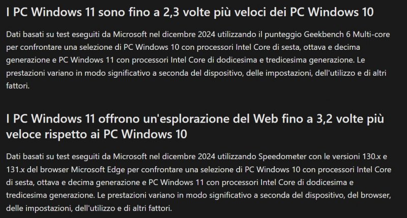 Ecco svelata la magia: i PC Windows 11 sono più veloci di quelli Windows 10 perché... sono più nuovi! Incredibile.