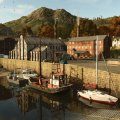 Farming Simulator 25 ci porta a pescare in Scozia con l'espansione Highlands Fishing