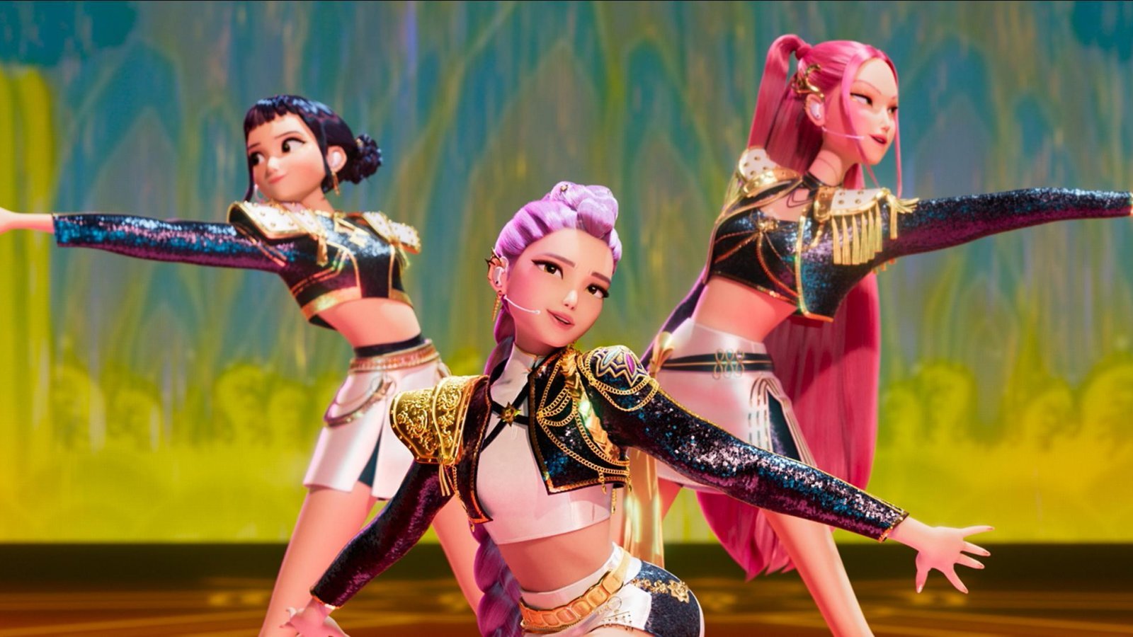 Le protagonistte di KPop Demon Hunters