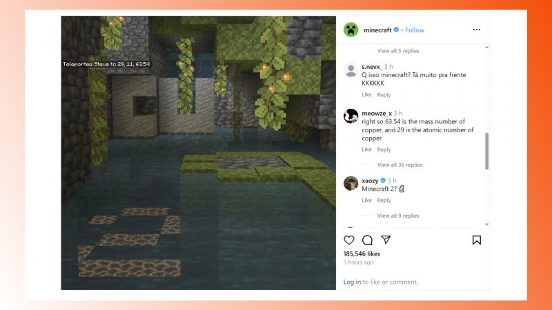 Lo strano messaggio di Mojang