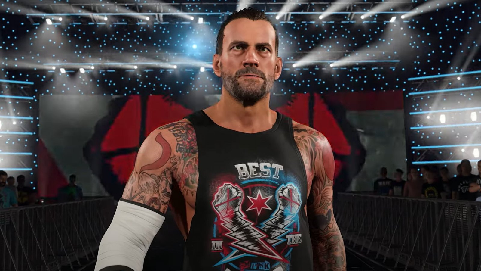 CM Punk in WWE 2K25