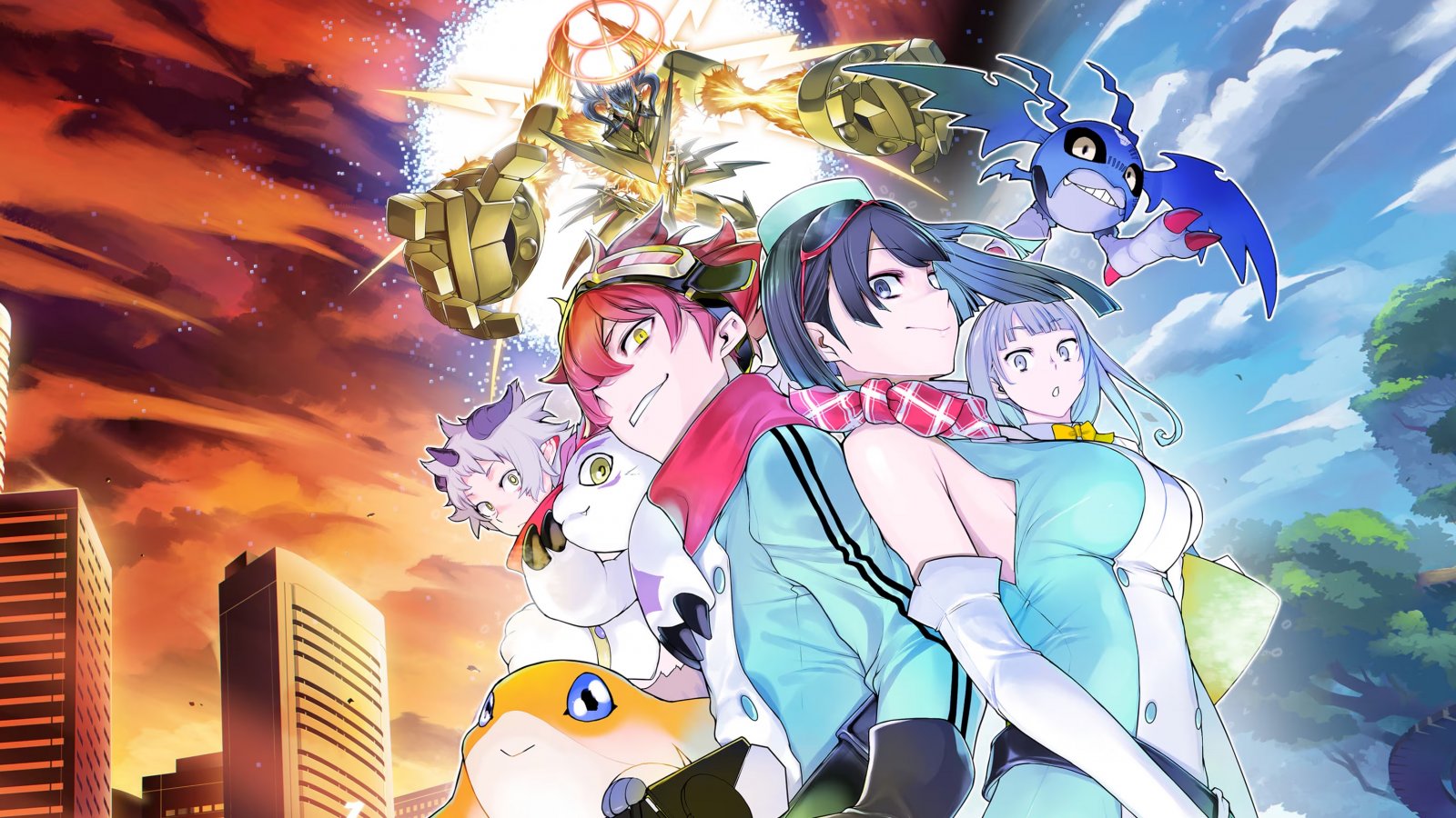 La copertina di Digimon Story: Time Stranger