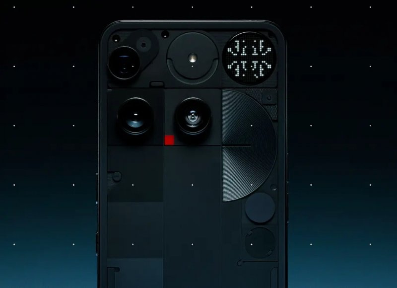 Nothing Phone (3) nero (Fonte: sito ufficiale)