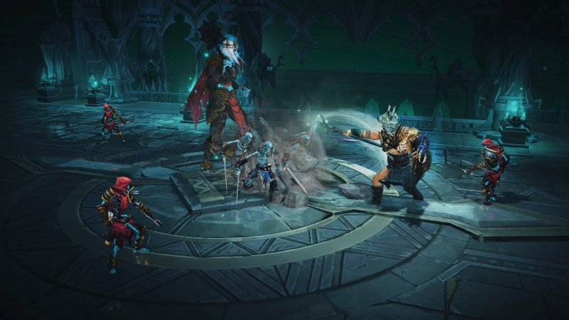 Uno degli attacchi di base del Druido fa tremare la terra in Diablo Immortal