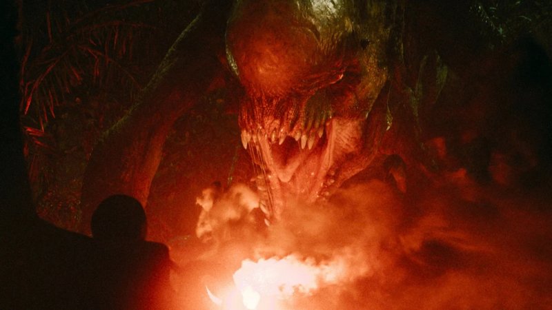 L'orrendo Distortus Rex in una scena del film