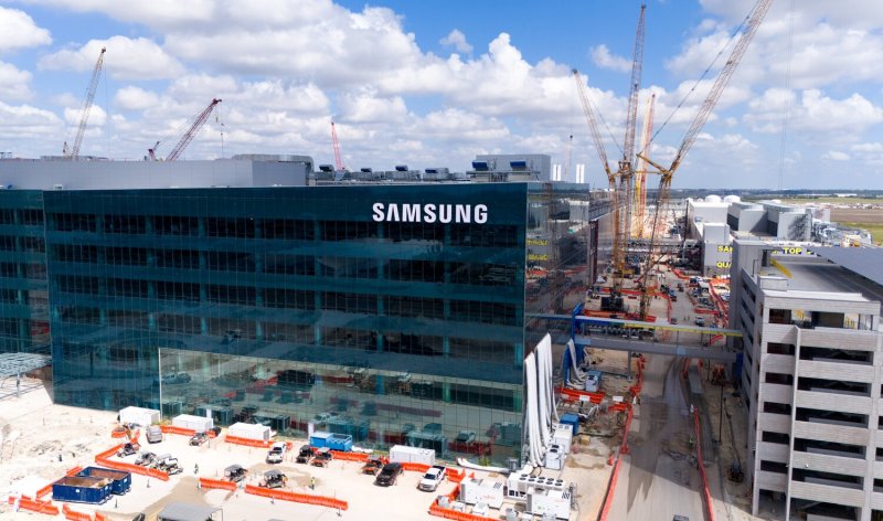 L'impianto Samsung a Taylor è quasi completo