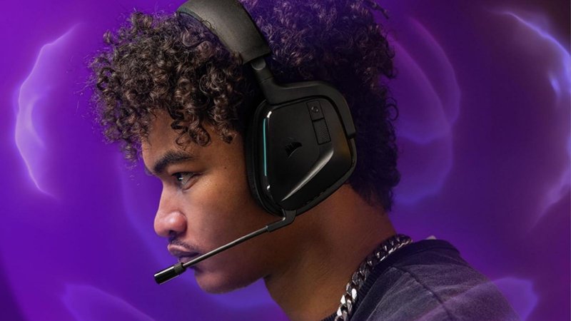 Corsair VOID v2 indossate