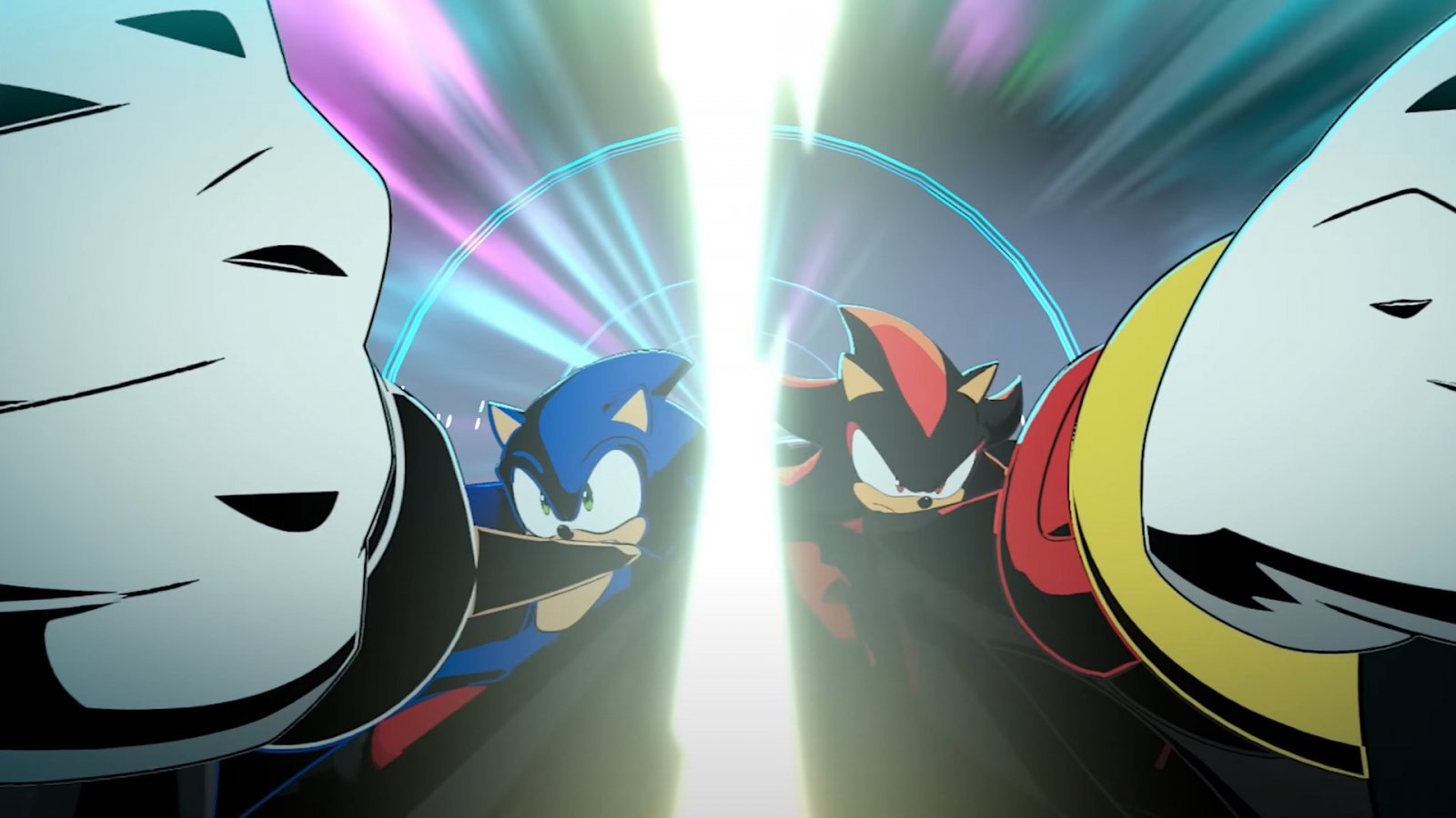 Sonic e Knuckles nel teaser di Sonic Racing: CrossWorlds