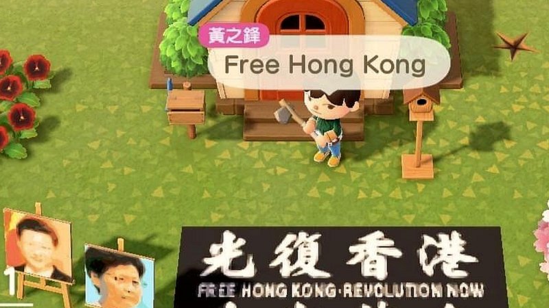 Nel 2020 le proteste si sono spostate dalle piazze fisiche a quelle virtuali di Animal Crossing: New Horizons